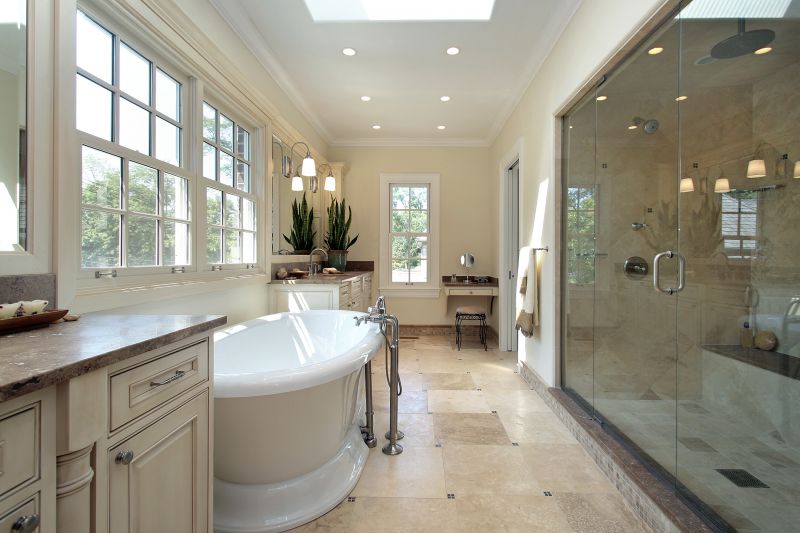 Spa-Inspired Master Bathrooms